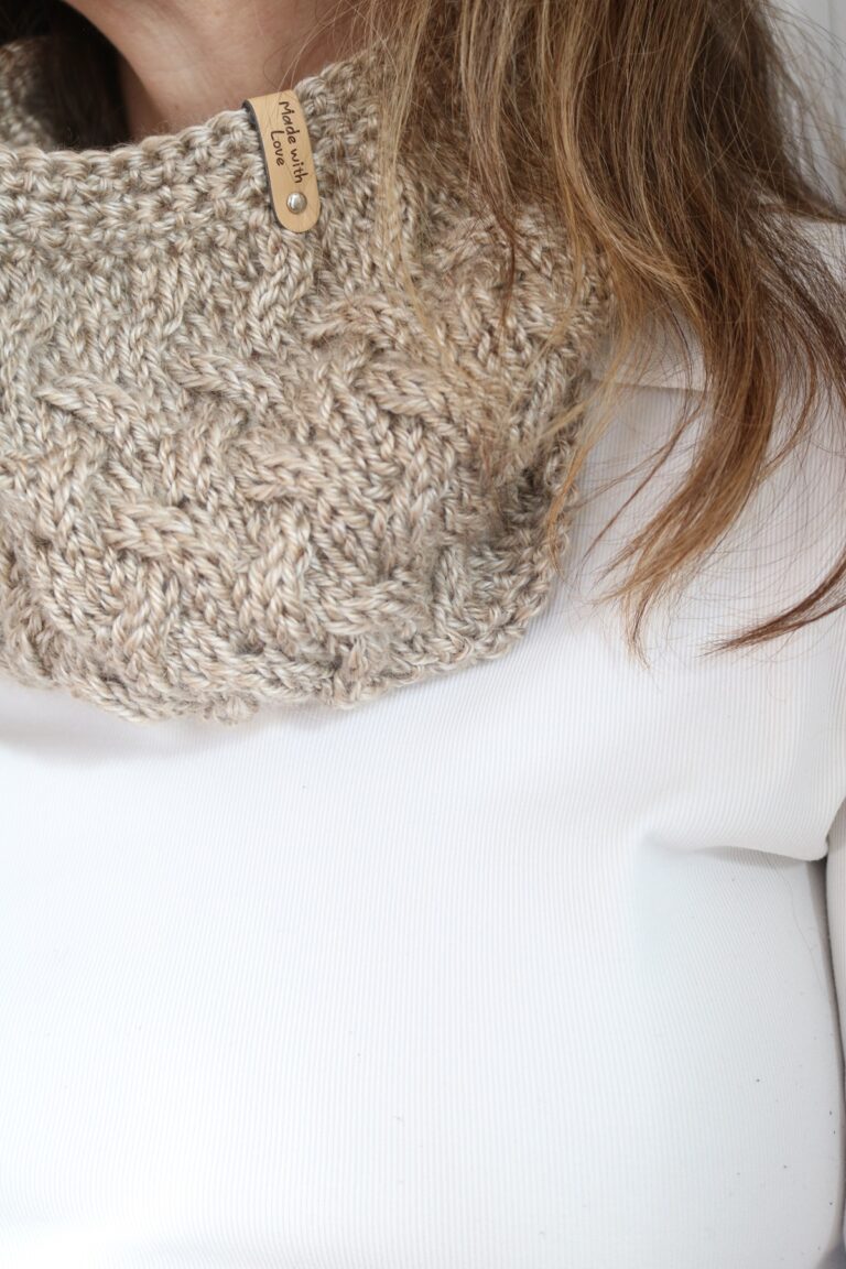 Cable Knit Cowl Pattern {FREE!} - A BOX OF TWINE