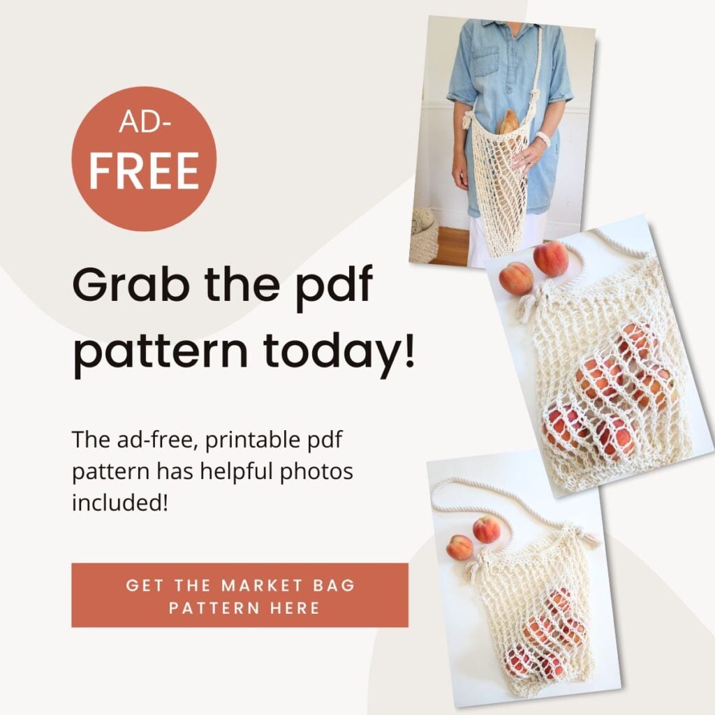 Promote knit market bag