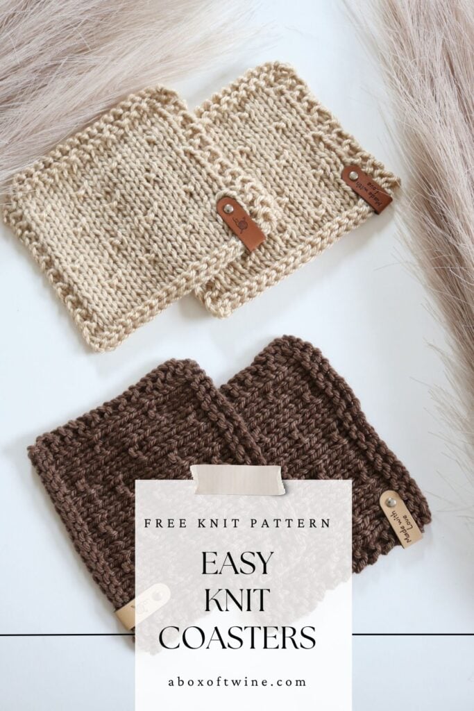 Coasters Knitting Pattern - Blog (2)