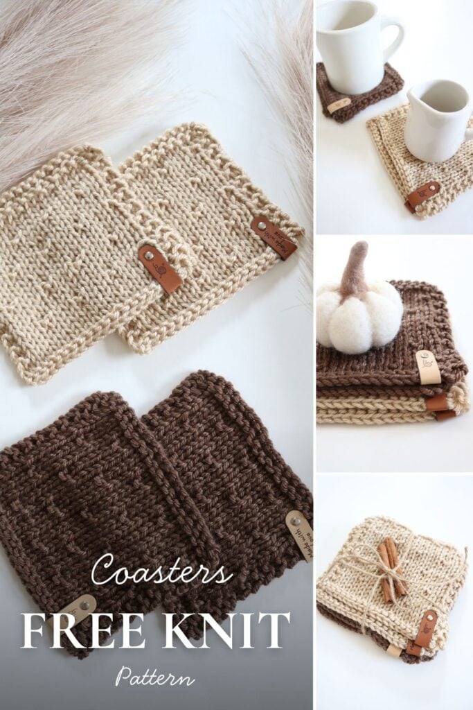 Coasters Knitting Pattern - Blog
