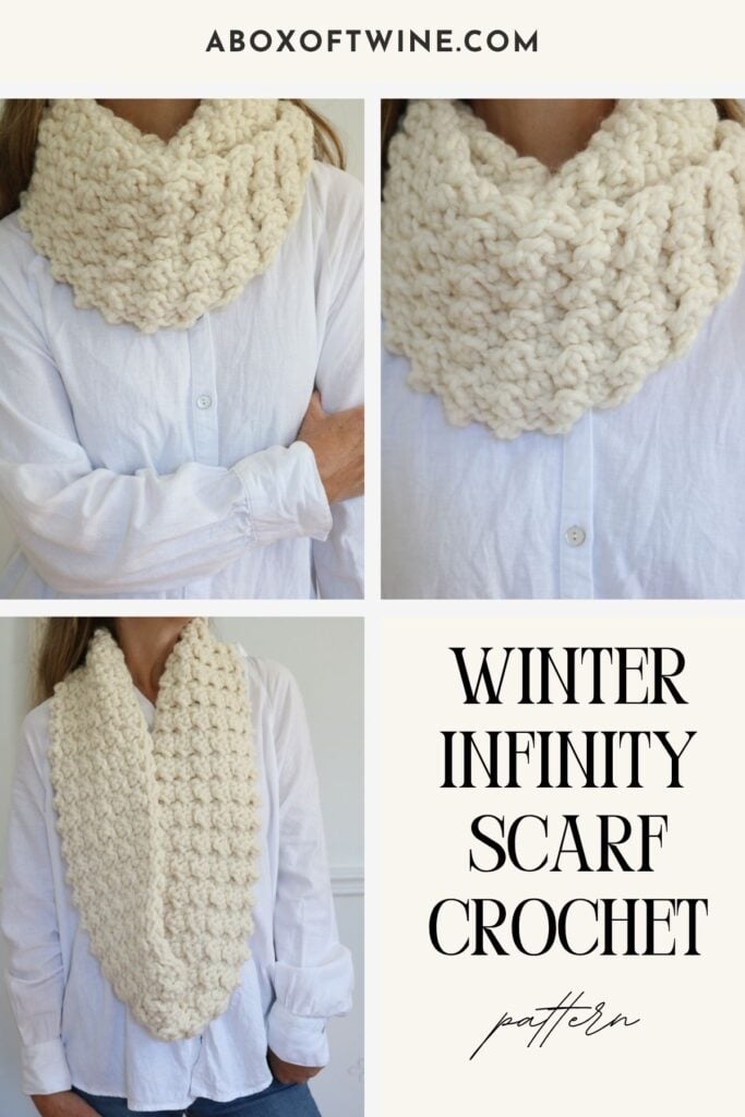 Chunky Infinity Scarf Crochet Pattern - Blog (2)