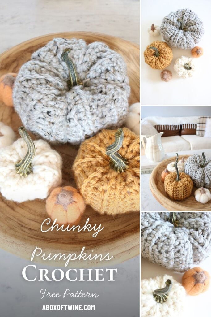 Chunky Pumpkins Crochet Pattern - Blog