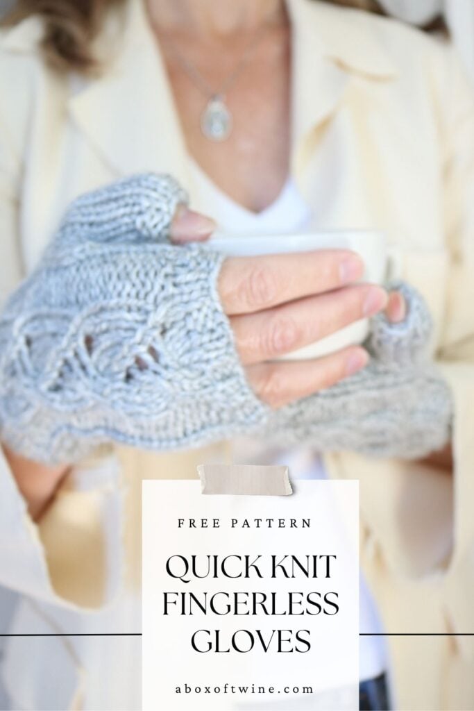 Fingerless Gloves Knit Pattern - Blog (3)