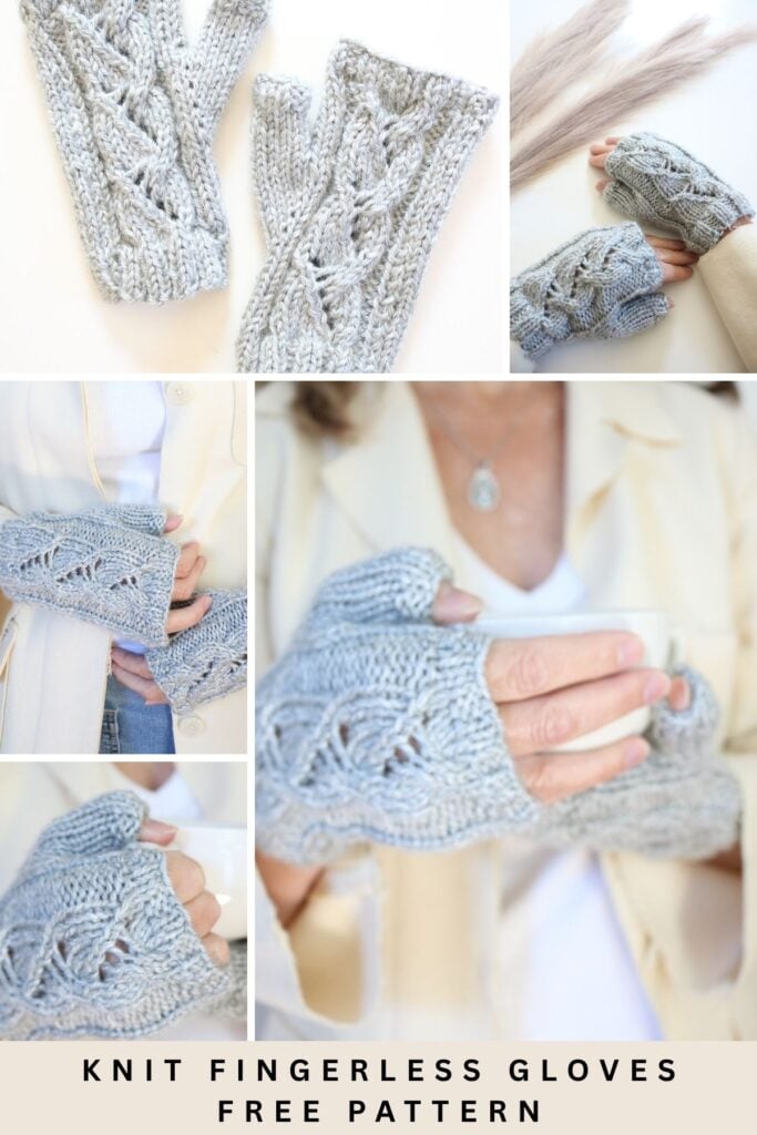 Fingerless Gloves Knit Pattern - Blog